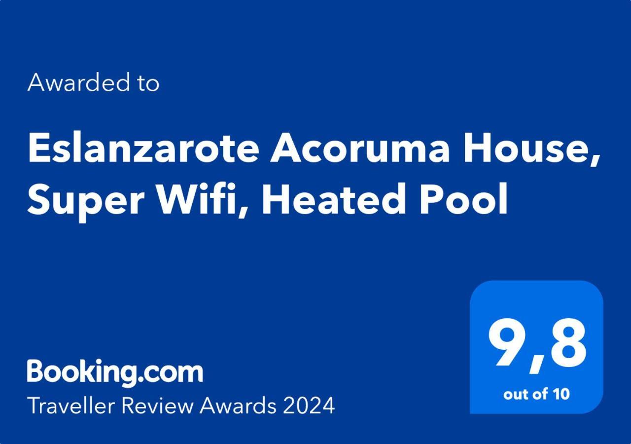 Eslanzarote Acoruma House, Super Wifi, Heated Pool Guime Exterior photo
